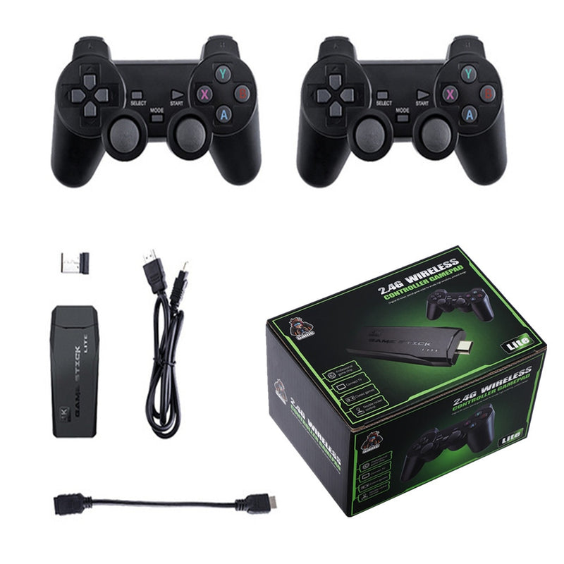 Video Game Console 2.4G Console de jogos 4k 32 G 64 G