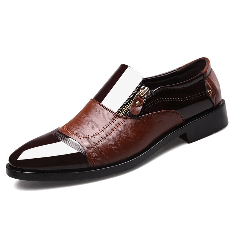 Clássico de negócios sapatos de vestido masculino moda elegante formal sapatos de casamento masculino