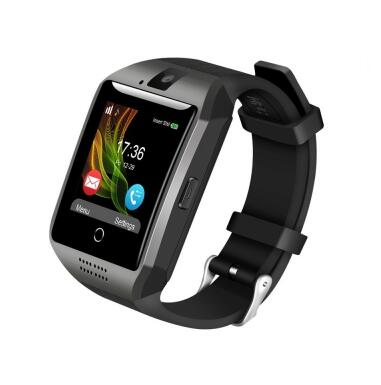 Smart watch q18 com câmera e bluetooth, relógio inteligente